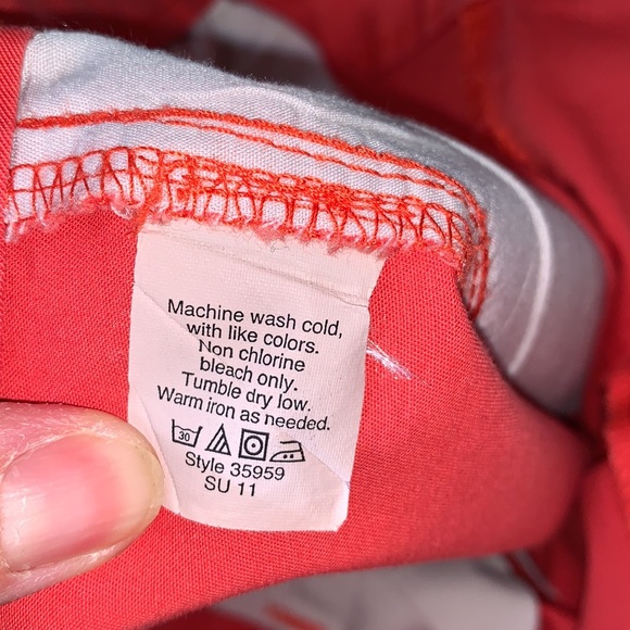 J. Crew Bermuda 9” coral shorts size 14 - Picture 9 of 9